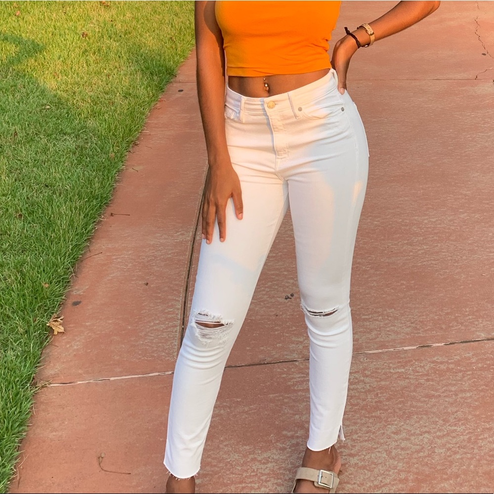 White Jeans